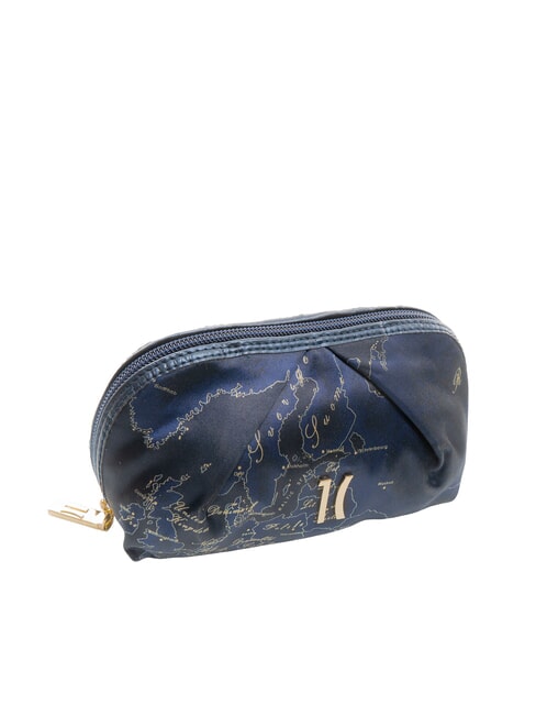 GEO Kleines Federmäppchen mit Falten Nachtblau - Etuitaschen &amp; Necessaire