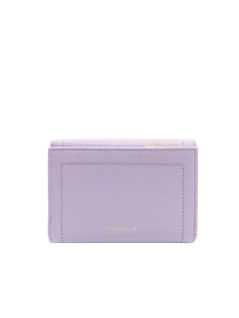 TALEA Mittelgroße Brieftasche aus gehämmertem Leder lav./lav. - Brieftaschen Damen