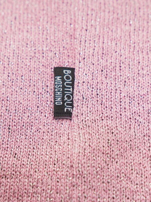 CUORE Lurex-Strickmütze Rose - Mützen/Hüte