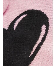 MOSCHINO CUORE Lurex-Strickmütze Rose - Mützen/Hüte - 4