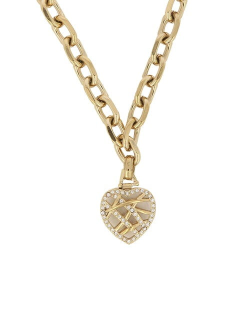HEART CAGE Halskette mit Herz gelbes Gold - Halsketten