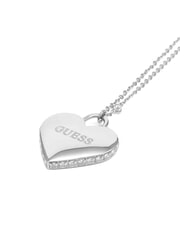 GUESS FALLING IN LOVE Herz Halskette SILBER - Halsketten - 3