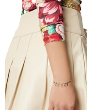 GUESS ARM PARTY Armband mit Anhängern Gelbgold/Aquamarin - Armbänder - 3