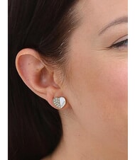 GUESS LOVELY GUESS Herzohrringe mit Kristallen - Ohrringe