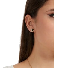 GUESS LOVELY Herz-Ohrstecker mit Zirkonia - Ohrringe