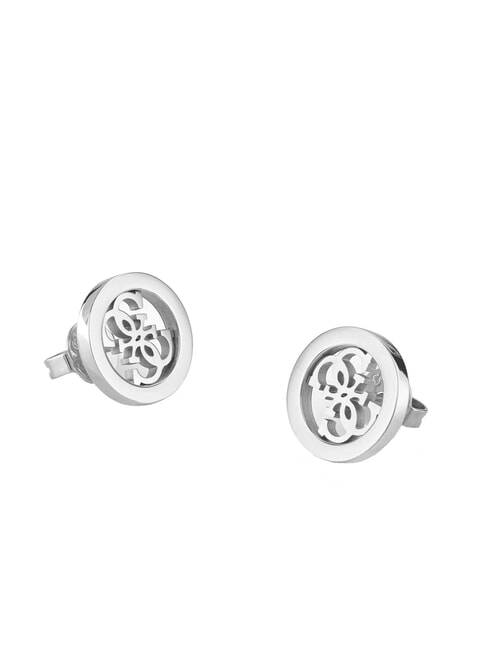 STUDS PARTY Ohrstecker mit 4G-Logo SILBER - Ohrringe