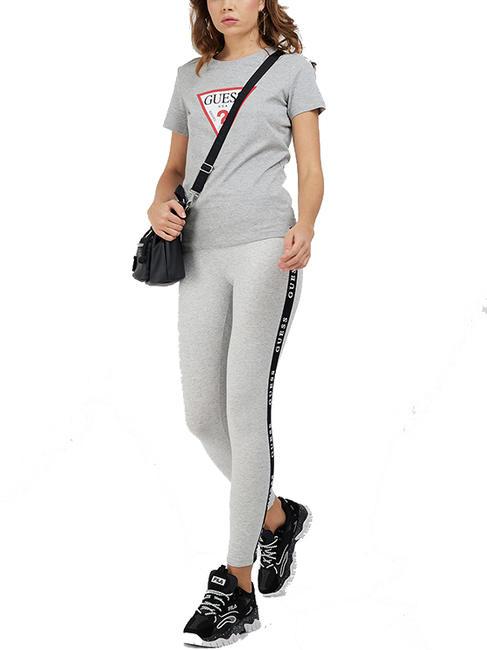 ORIGINAL LOGO Logo-T-Shirt hellmeliert grau m - T-Shirts und Tops für Damen