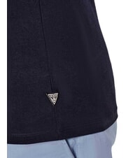 GUESS BSC EMBOSSED LOGO T-Shirt mit geprägtem Aufdruck Smart Blue Multi - Herren-T-Shirts - 4