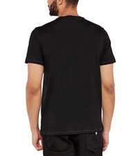 GUESS TRIANGLE Baumwoll-T-Shirt mit Aufdruck - Herren-T-Shirts