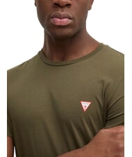 GUESS CORE Baumwoll t-shirt Olivenmorgen - Herren-T-Shirts - 3