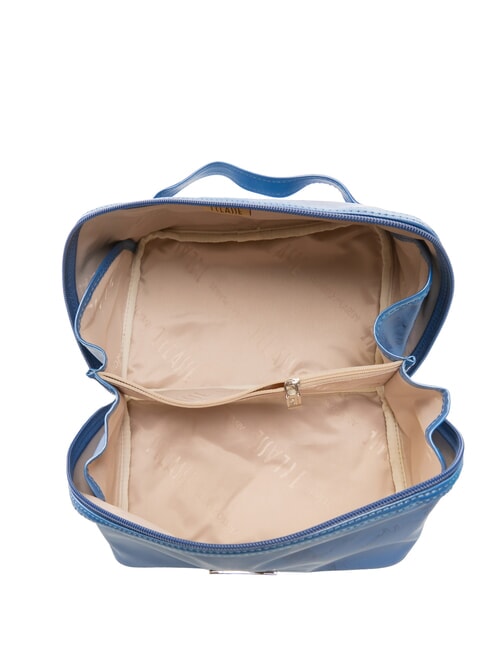 GEO Großer quadratischer Kosmetikkoffer Blue Jeans - Beauty-Case