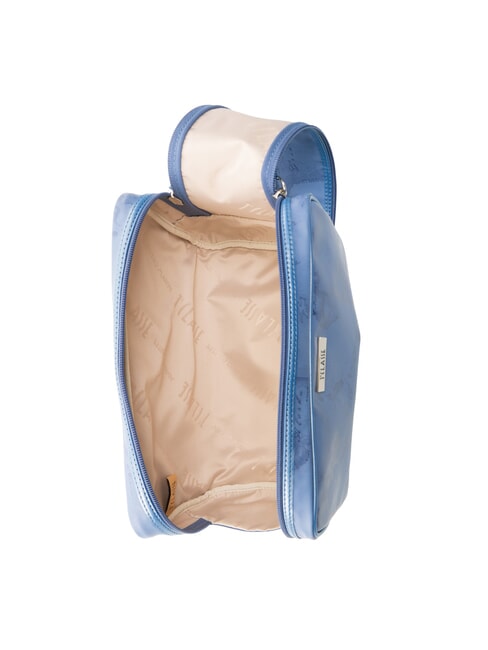 GEO Kosmetiktasche mit Doppelreißverschluss Blue Jeans - Beauty-Case