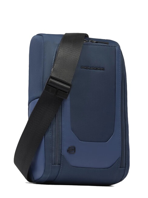 S140 Einschultriger iPad-Rucksack aus recyceltem Stoff Blau - PC-Rucksäcke