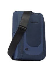 PIQUADRO S140 Einschultriger iPad-Rucksack aus recyceltem Stoff Blau - PC-Rucksäcke - 2
