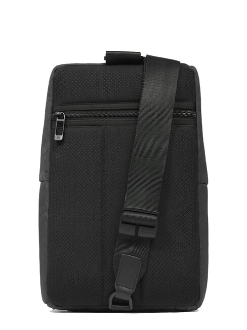 S140 Einschultriger iPad-Rucksack aus recyceltem Stoff Schwarz - PC-Rucksäcke