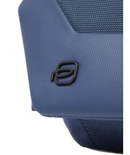 PIQUADRO S140 Gürteltasche aus recyceltem Stoff Blau - Hüfttaschen - 4