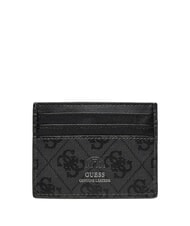 GUESS MILANO  Flaches Kartenetui aus Leder - Brieftaschen Herren