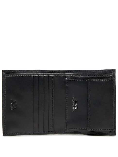MILANO Herren Leder Geldbörse SCHWARZ - Brieftaschen Herren