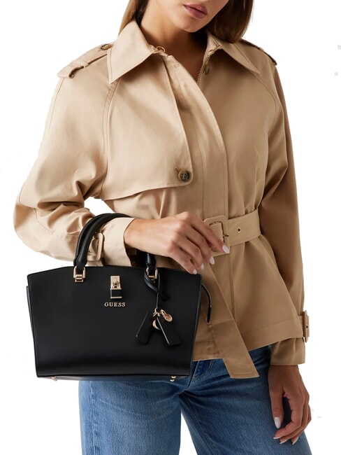 QUEENSLAND Handtasche, mit Schultergurt SCHWARZ - Damentaschen