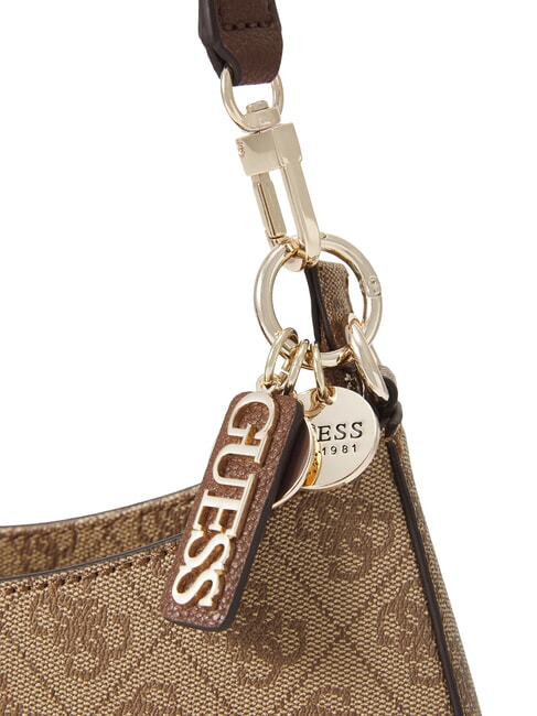 NOELLE 2  Umhängetasche Latte-Logo / braun - Damentaschen