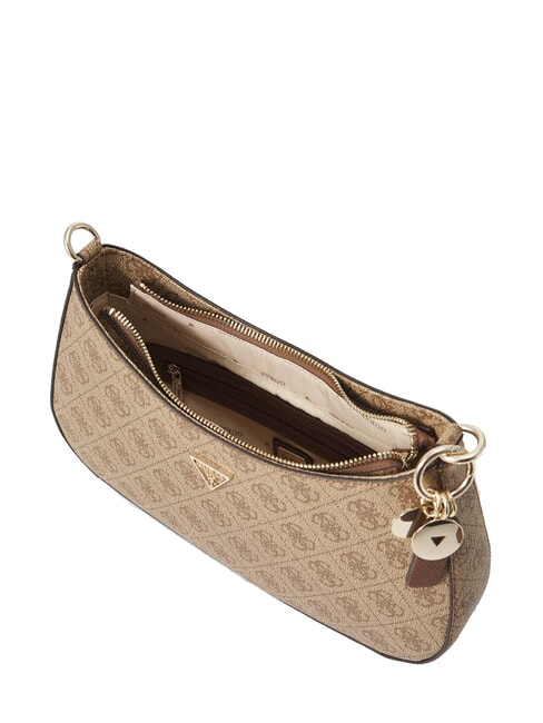 NOELLE 2  Umhängetasche Latte-Logo / braun - Damentaschen