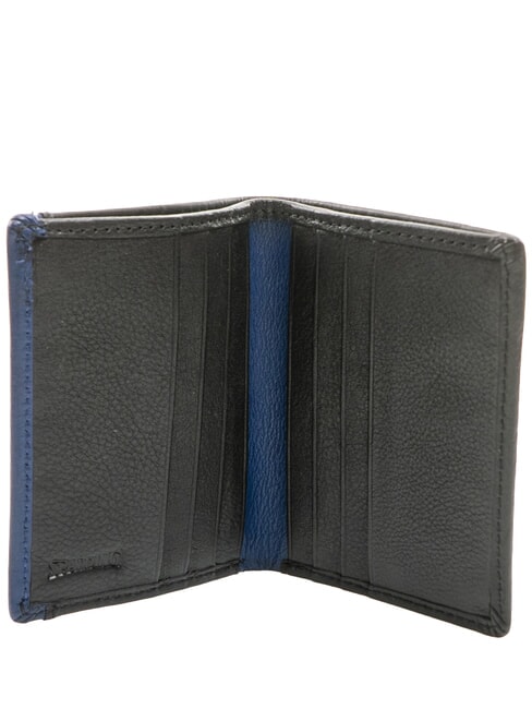 SNAP  Herren Leder Geldbörse schwarz/marine - Brieftaschen Herren