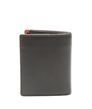 SPALDING SNAP  Herren Leder Geldbörse braun/orange - Brieftaschen Herren - 3