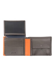 SPALDING SNAP  Ledergeldbörse mit Münzfach braun/orange - Brieftaschen Herren - 2