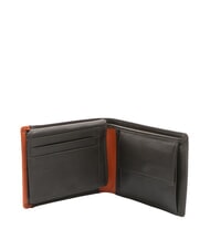 SPALDING SNAP  Ledergeldbörse mit Münzfach braun/orange - Brieftaschen Herren - 3