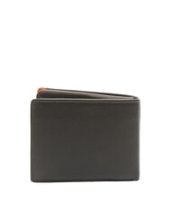 SPALDING SNAP  Herren-Geldbörse aus Leder mit Münzfach braun/orange - Brieftaschen Herren - 4