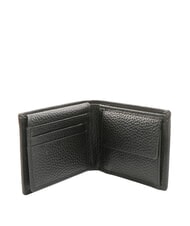 SPALDING SNAP Kompakte Lederbrieftasche  Schwarz - Brieftaschen Herren - 3