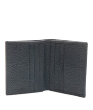 SPALDING SNAP  Geldbörse aus gehämmertem Leder blau - Brieftaschen Herren - 2