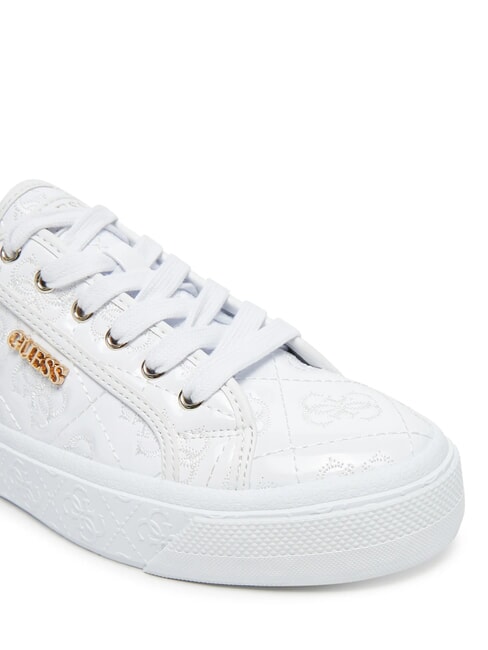 JLOVE Glänzende Turnschuhe Weiß - Damenschuhe