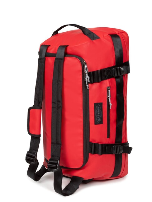 DUFFEL PACK S Kleiner Reiserucksack Seesack Plane rot - Reisetaschen