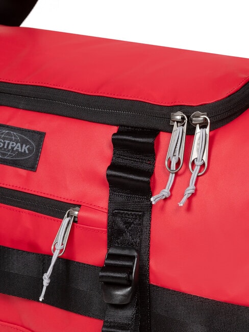 DUFFEL PACK S Kleiner Reiserucksack Seesack Plane rot - Reisetaschen