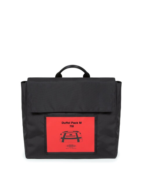 DUFFEL PACK M Mittelgroßer Reiserucksack Plane rot - Reisetaschen