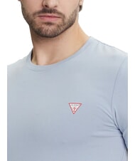 GUESS ORIGINAL T-Shirt mit Logo Nimbus blau - Herren-T-Shirts - 3