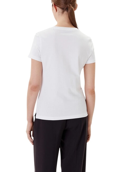 PEARLS LOVE TRIANGLE T-Shirt mit Print und Applikationen purweiß - T-Shirts und Tops für Damen