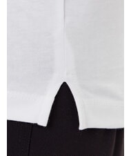 GUESS PEARLS LOVE TRIANGLE T-Shirt mit Print und Applikationen purweiß - T-Shirts und Tops für Damen - 4