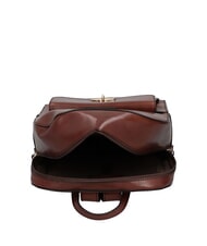 THE BRIDGE BARBARA Rucksack aus glattem Leder BRAUN - Damentaschen - 4