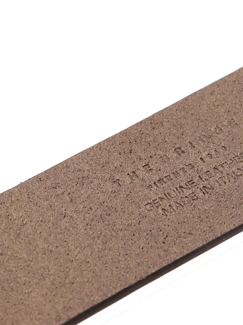 BRUNELLESCHI Ledergürtel Rauch Abb Nickel - Gürtel