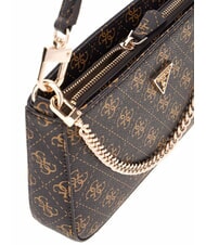 GUESS NOELLE 2 Mini-Umhängetasche braun - Damentaschen - 3