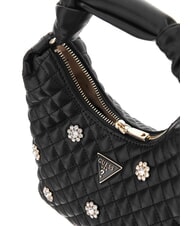 GUESS EVERLEE Hobo-Umhängetasche SCHWARZ - Damentaschen - 3