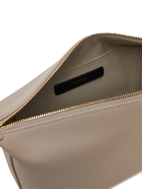 NUVOLA Mini-Schultertasche aus Leder Vanille - Damentaschen