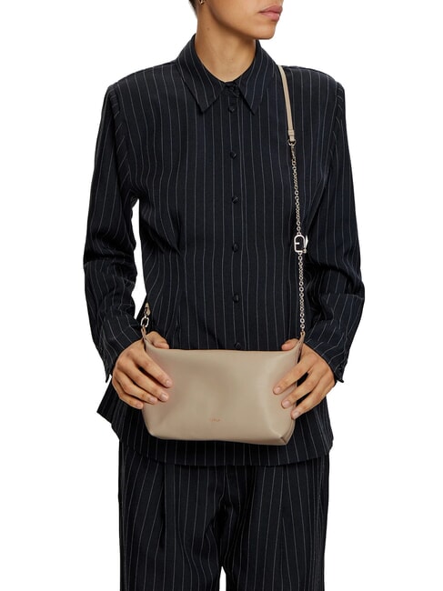 NUVOLA Mini-Schultertasche aus Leder Vanille - Damentaschen