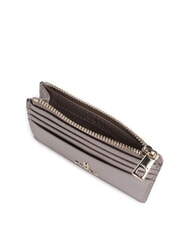 FURLA CAMELIA Kartenetui/Geldbörse aus Leder grauer Stuck - Brieftaschen Damen - 3