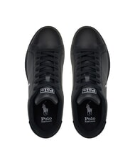 RALPH LAUREN HERITAGE COURT II  Leder-Sneakers schwarz/weichgrau pp - Schuhe Unisex - 5