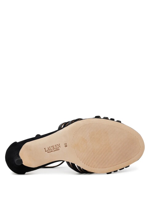 ALLIE Hohe Ledersandalen schwarz 3 - Damenschuhe