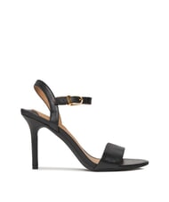 RALPH LAUREN GWEN Hohe Ledersandalen SCHWARZ - Damenschuhe - 3