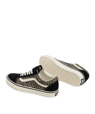 VANS OLD SKOOL COLOR THEORY Canvas-Sneaker schwarz/leopard - Schuhe Unisex - 4